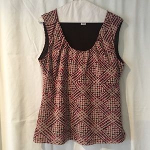 🎃 Nine & Co. Sleeveless brown top